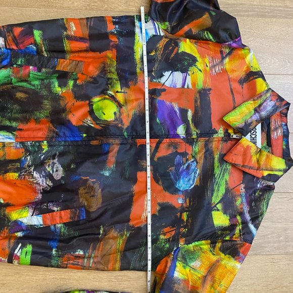 AUTHENTIC MOSCHINO WINDBREAKER JACKET sz S - Picture 13 of 15